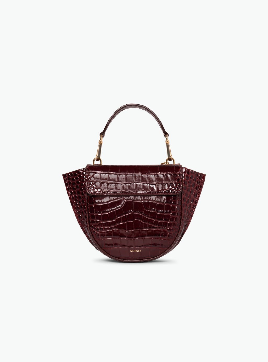 Hortensia Croco Mini Bag image