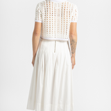 Crochet Cropped Polo