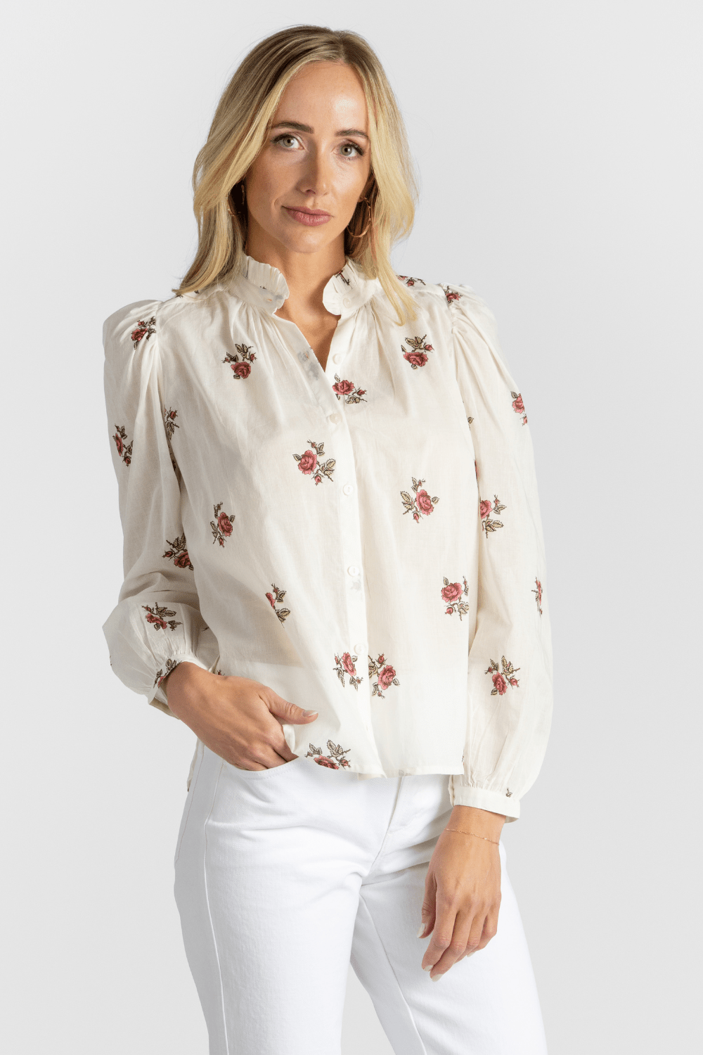 Annabel Little Rosebud Shirt - Alix of Bohemia