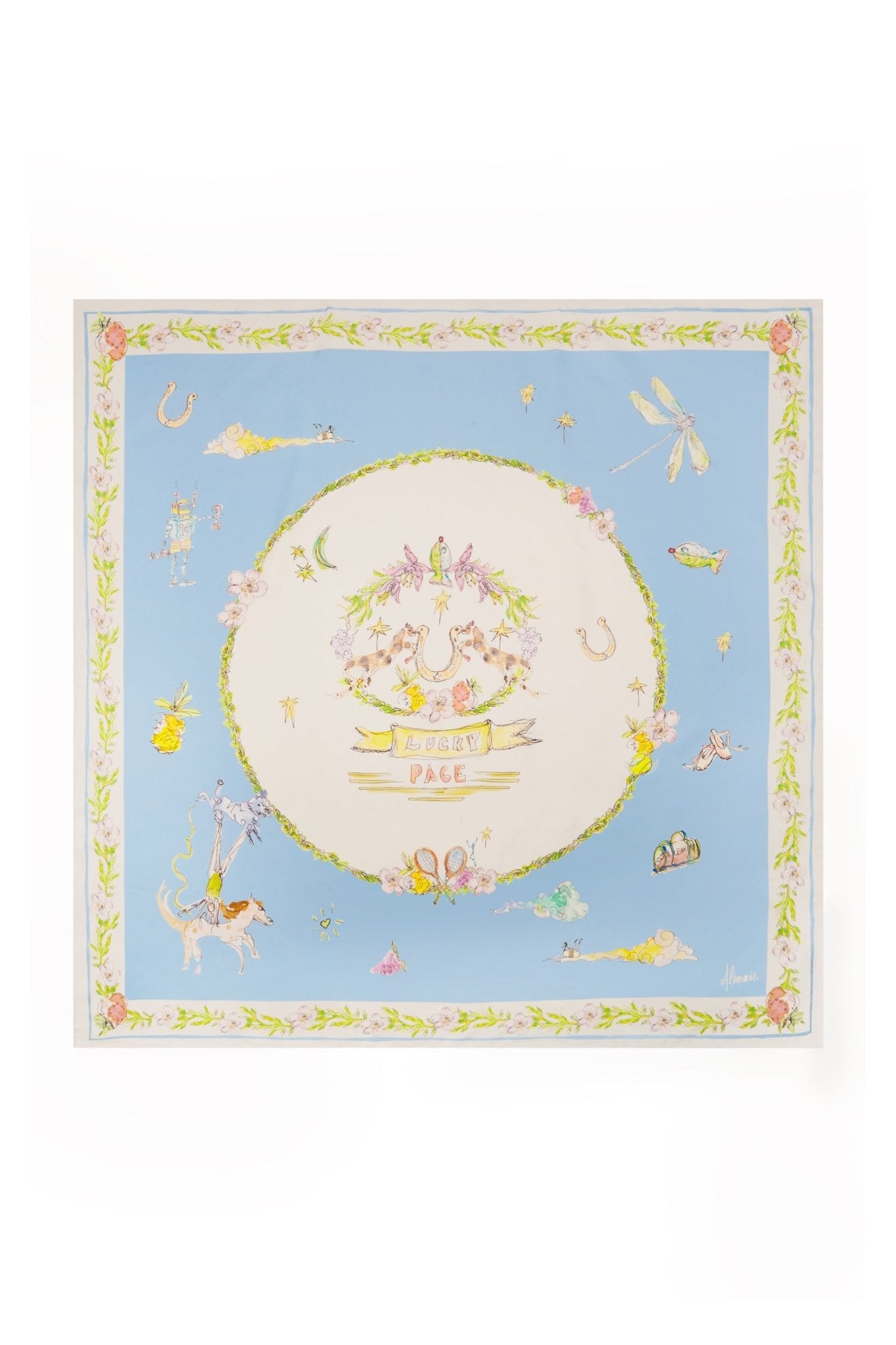 Anouk Silk Scarf - Alemais