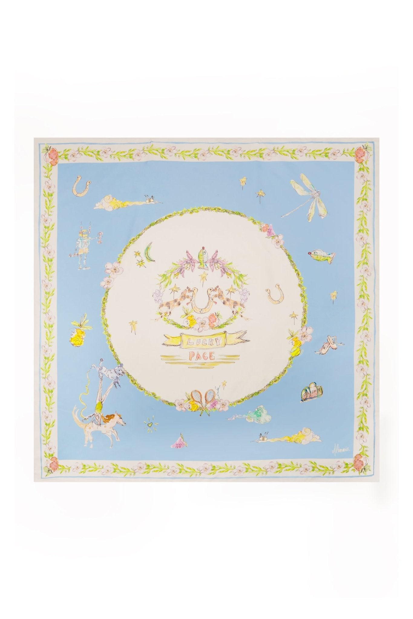 Anouk Silk Scarf - Alemais