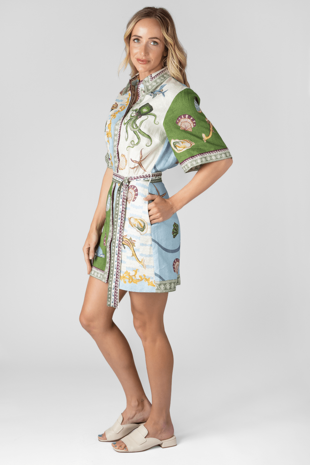 Bath House Mini Dress - Alemais