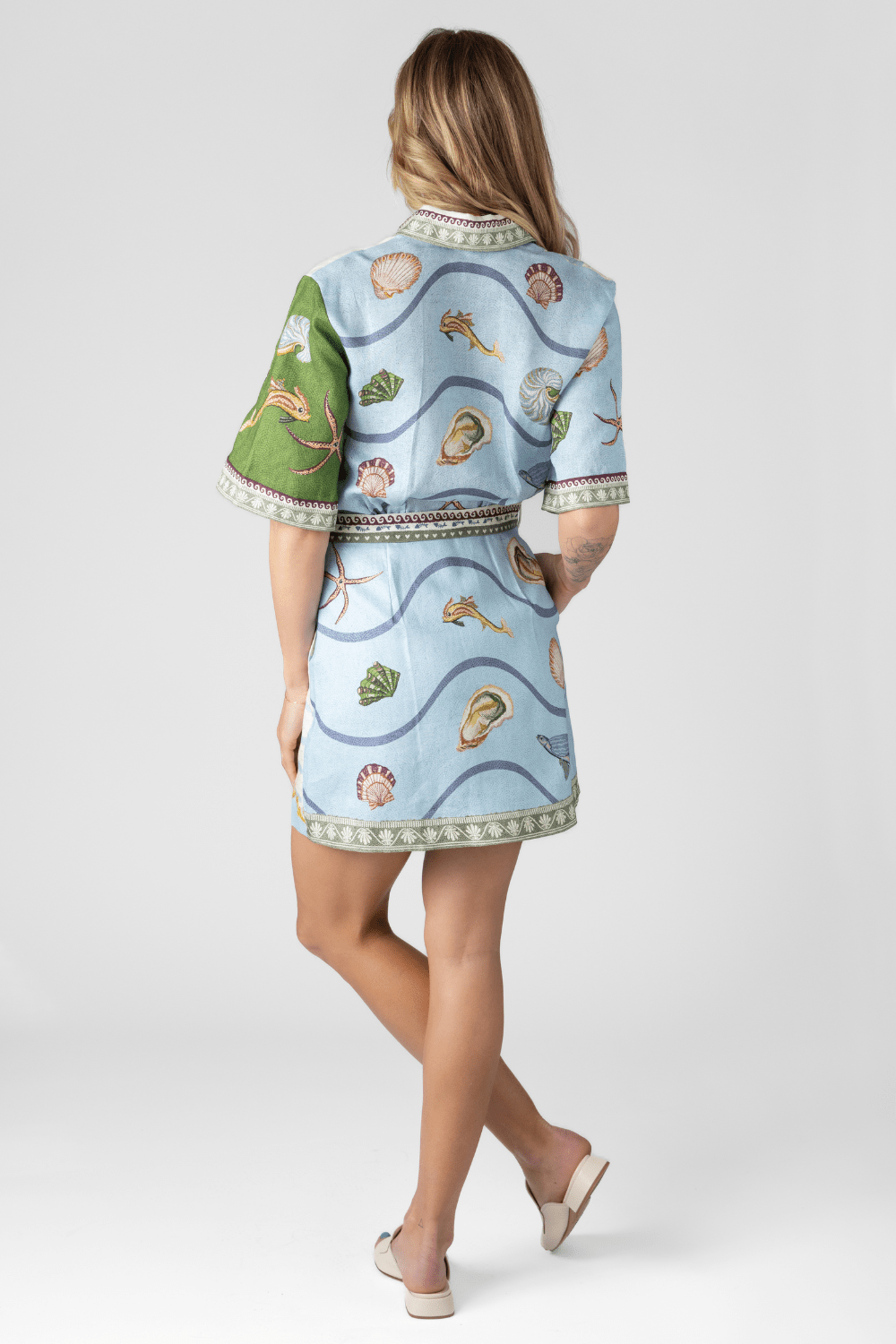 Bath House Mini Dress - Alemais