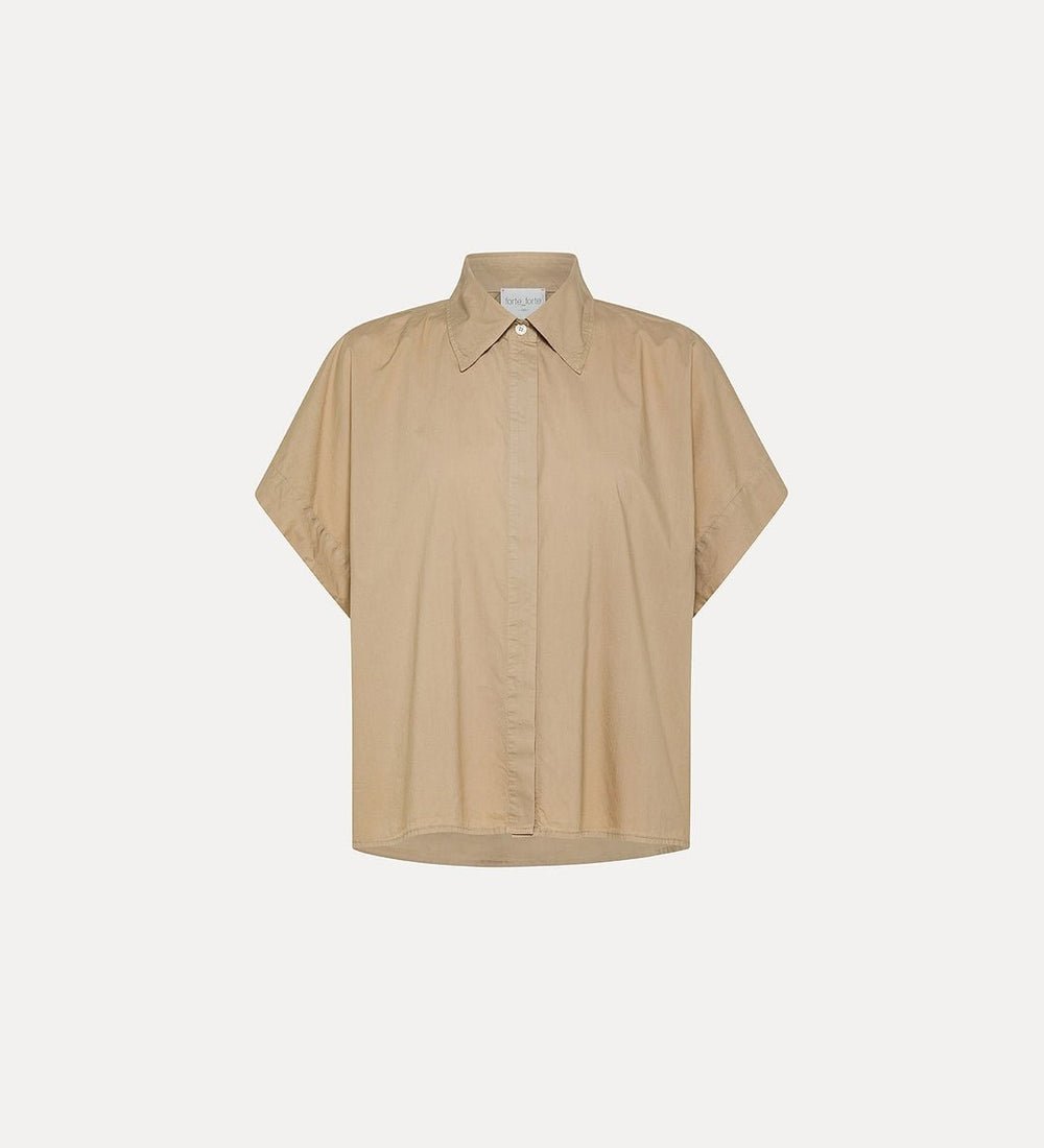 BCI Boxy Cotton Poplin Shirt - The Posh Peacock