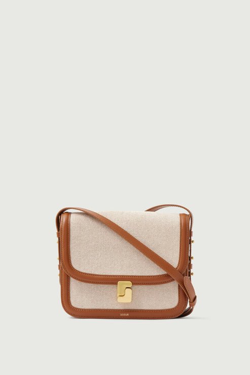 Bellissima Maxi Canvas Cross Body Bag - Soeur