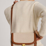 Bellissima Maxi Canvas Cross Body Bag - Soeur