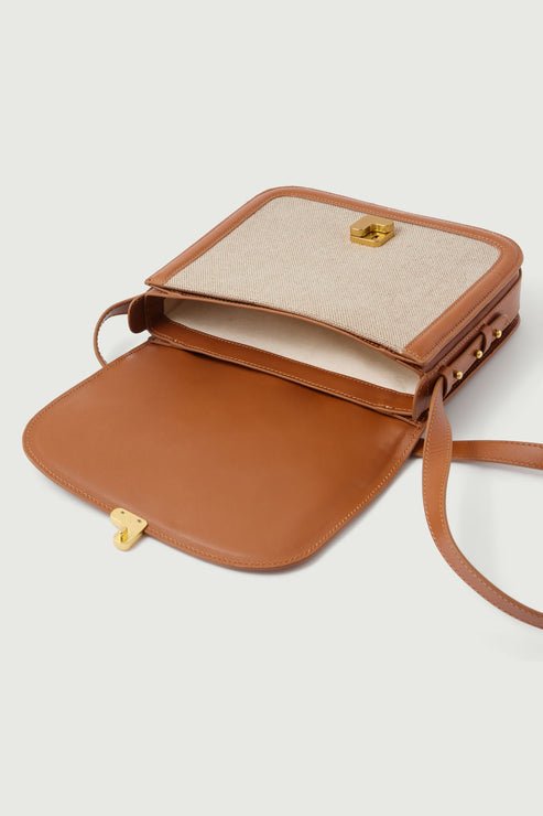 Bellissima Maxi Canvas Cross Body Bag - Soeur
