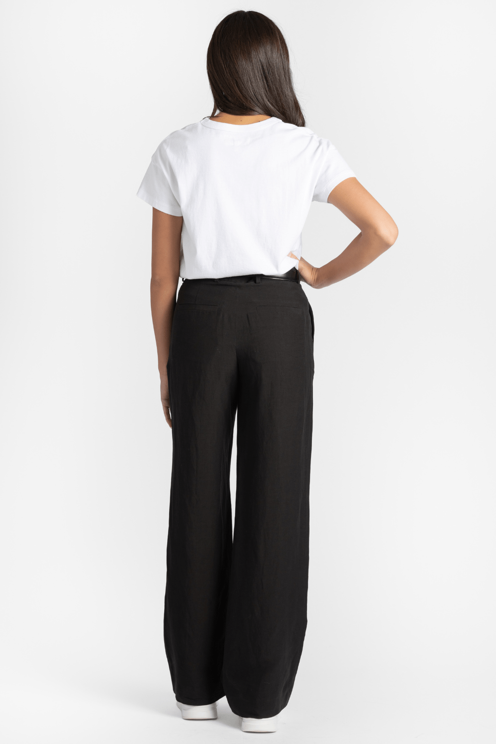 Black Buckle Pant - Gauchere