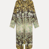 Bloom Mist Mohair Alpaca Jacquard Coat - Forte Forte