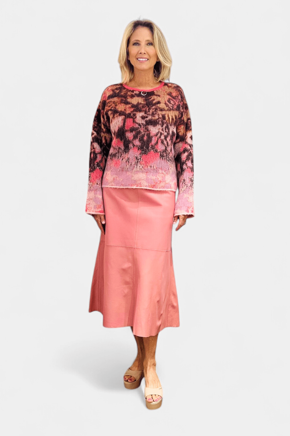 Bloom Mist Mohair Alpaca Sweater - Forte Forte