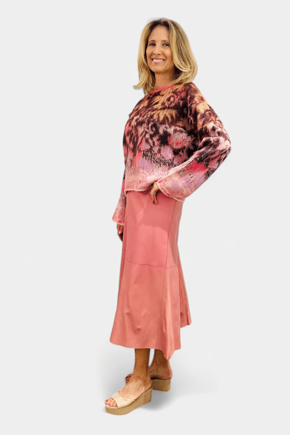 Bloom Mist Mohair Alpaca Sweater - Forte Forte