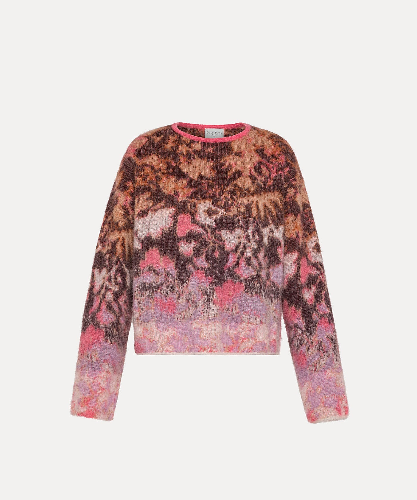 Bloom Mist Mohair Alpaca Sweater - Forte Forte