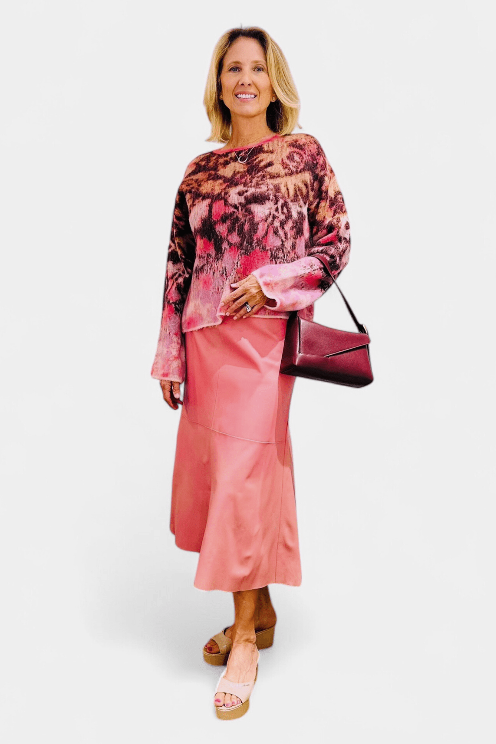 Bloom Mist Mohair Alpaca Sweater - Forte Forte