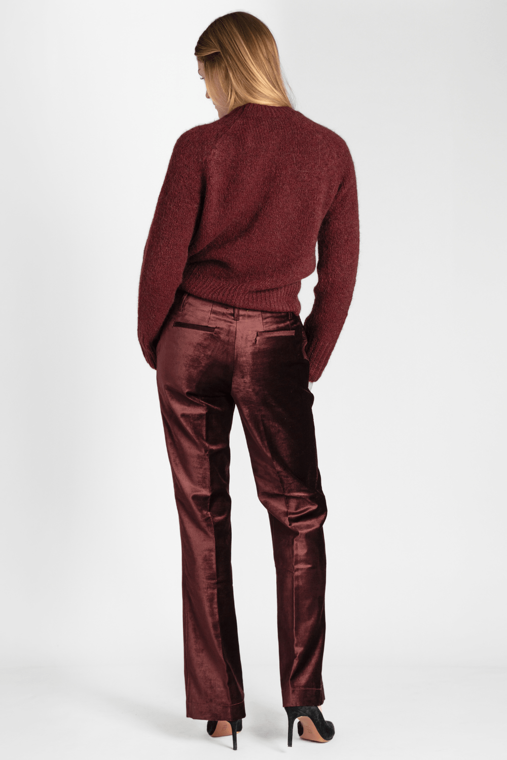 Brushed Wool Mohair Roundneck Sweater - Forte Forte