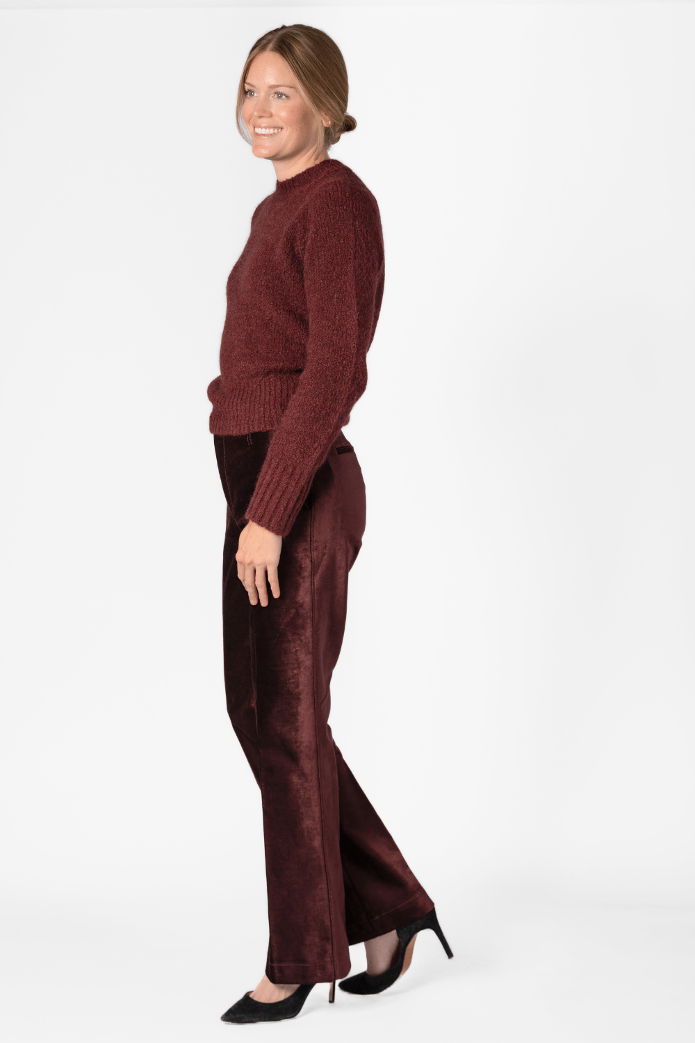 Brushed Wool Mohair Roundneck Sweater - Forte Forte