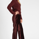 Brushed Wool Mohair Roundneck Sweater - Forte Forte