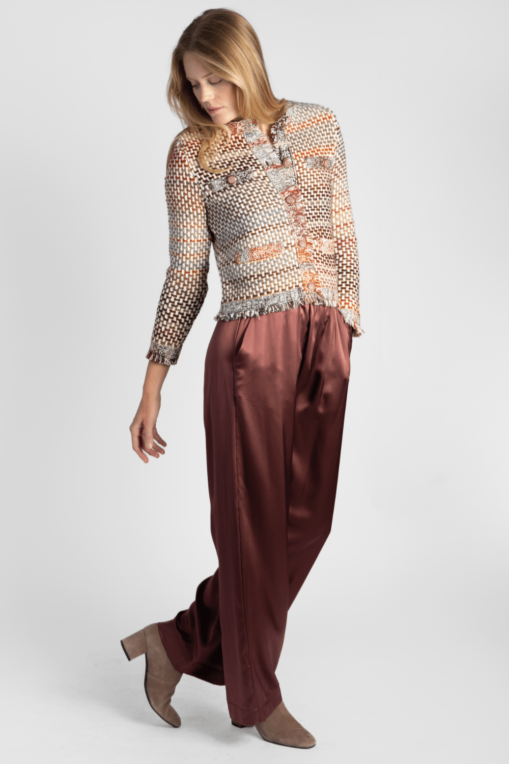 Brynn Cimarron Silk Pant - Sablyn