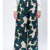 Butterfly Print Ring Pants - La Prestic Ouiston