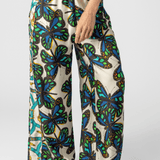 Butterfly Print Ring Pants - La Prestic Ouiston