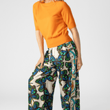Butterfly Print Ring Pants - La Prestic Ouiston