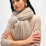 Cashmere Wrap - White + Warren