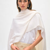Cashmere Wrap - White + Warren