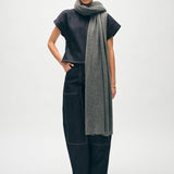 Cashmere Wrap - White + Warren