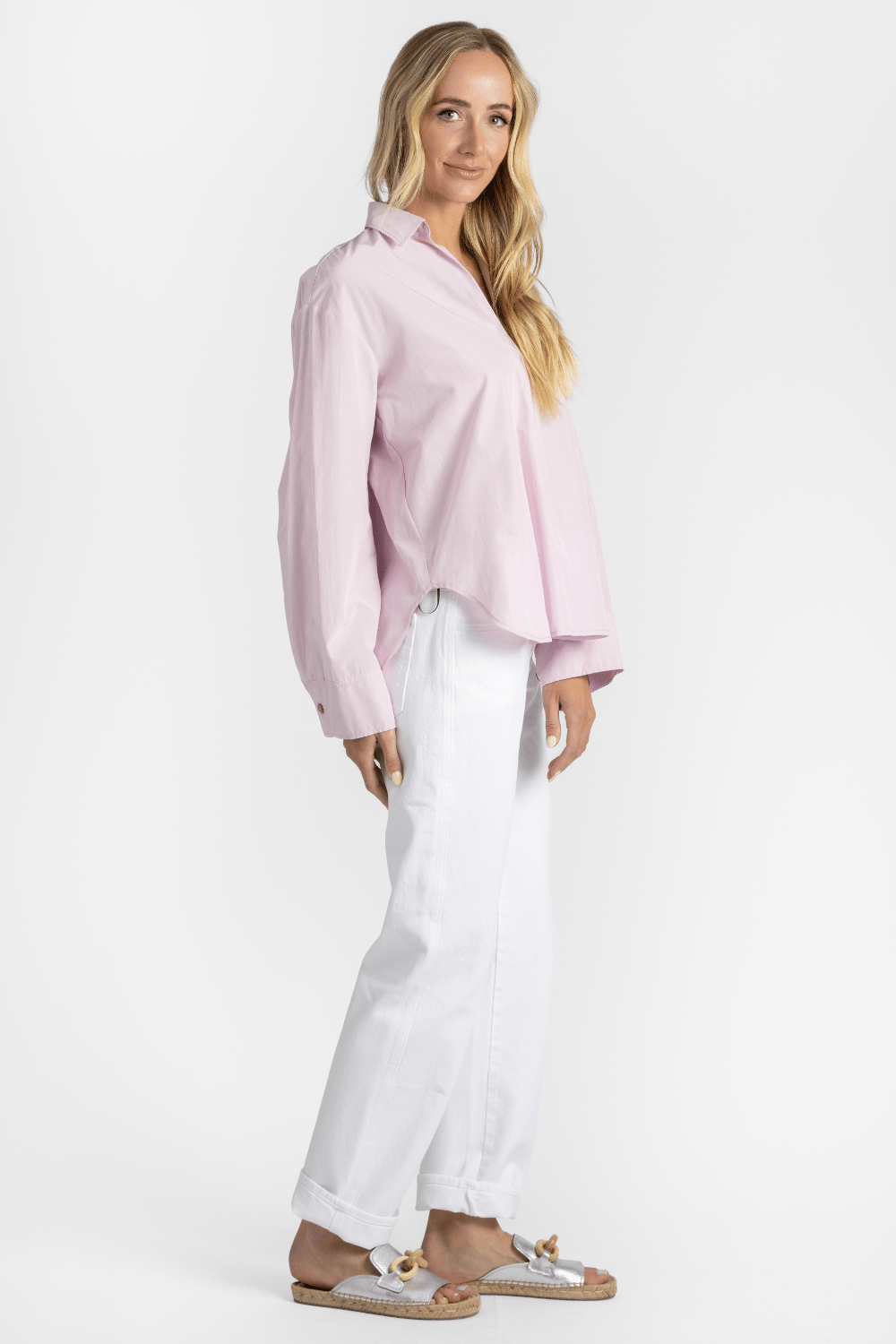 Chic Taffeta Polo Shirt - The Posh Peacock