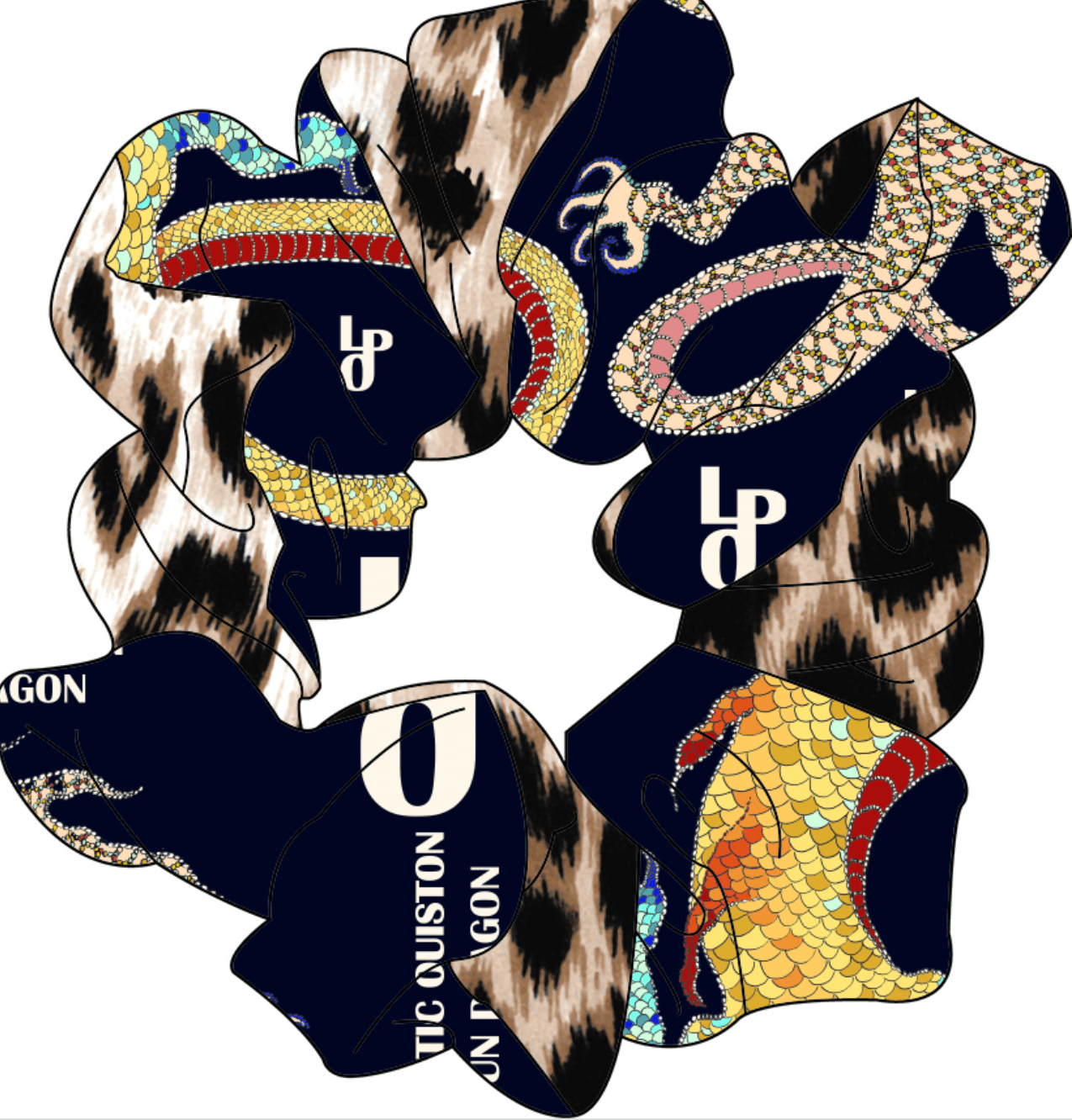 Chouchou Hair Ties - La Prestic Ouiston