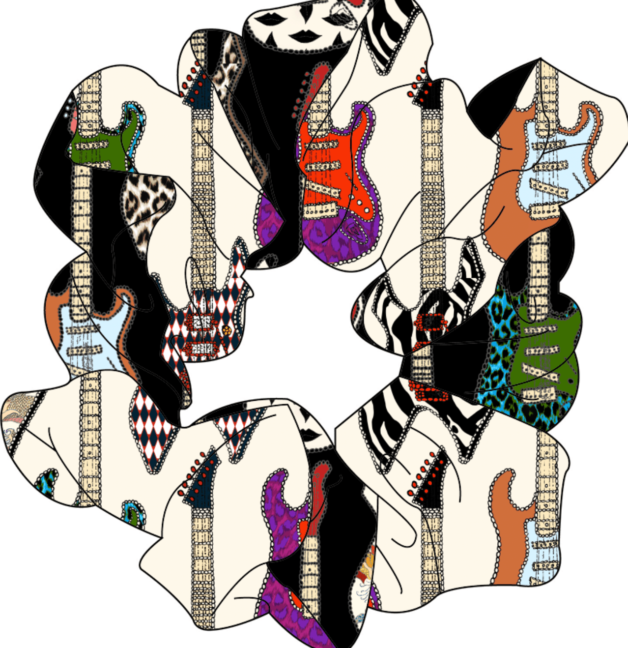 Chouchou Hair Ties - La Prestic Ouiston