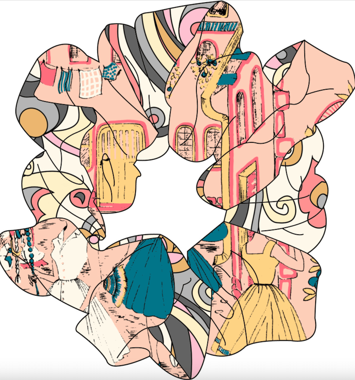 Chouchou Hair Ties - La Prestic Ouiston