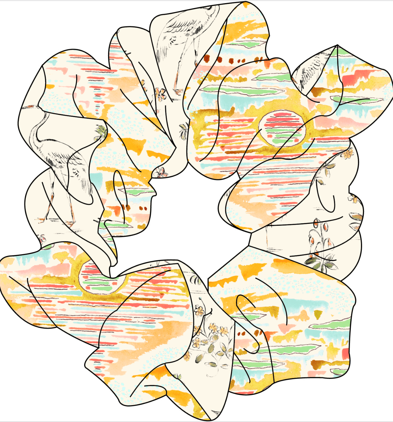 Chouchou Hair Ties - La Prestic Ouiston
