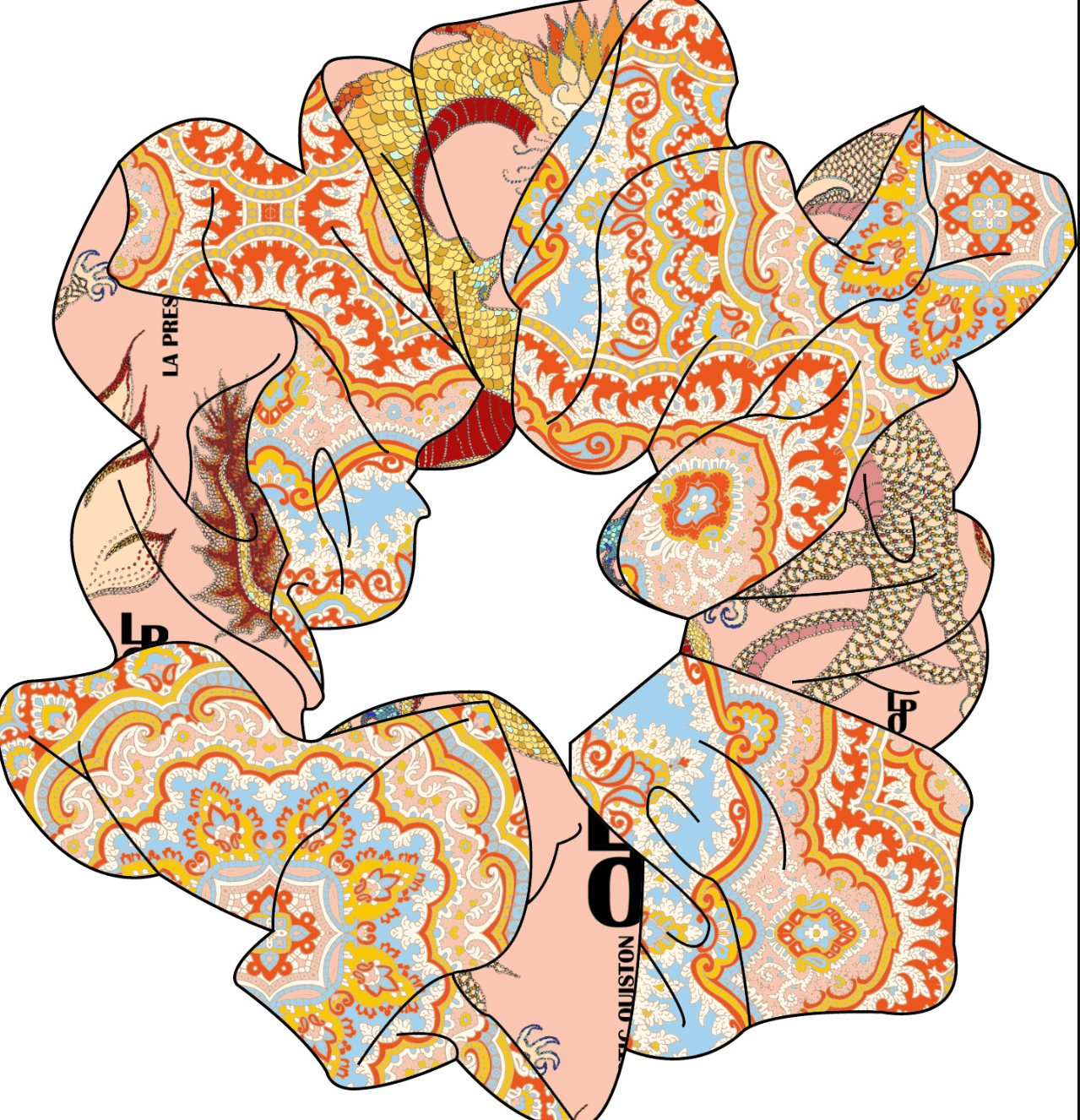 Chouchou Hair Ties - La Prestic Ouiston
