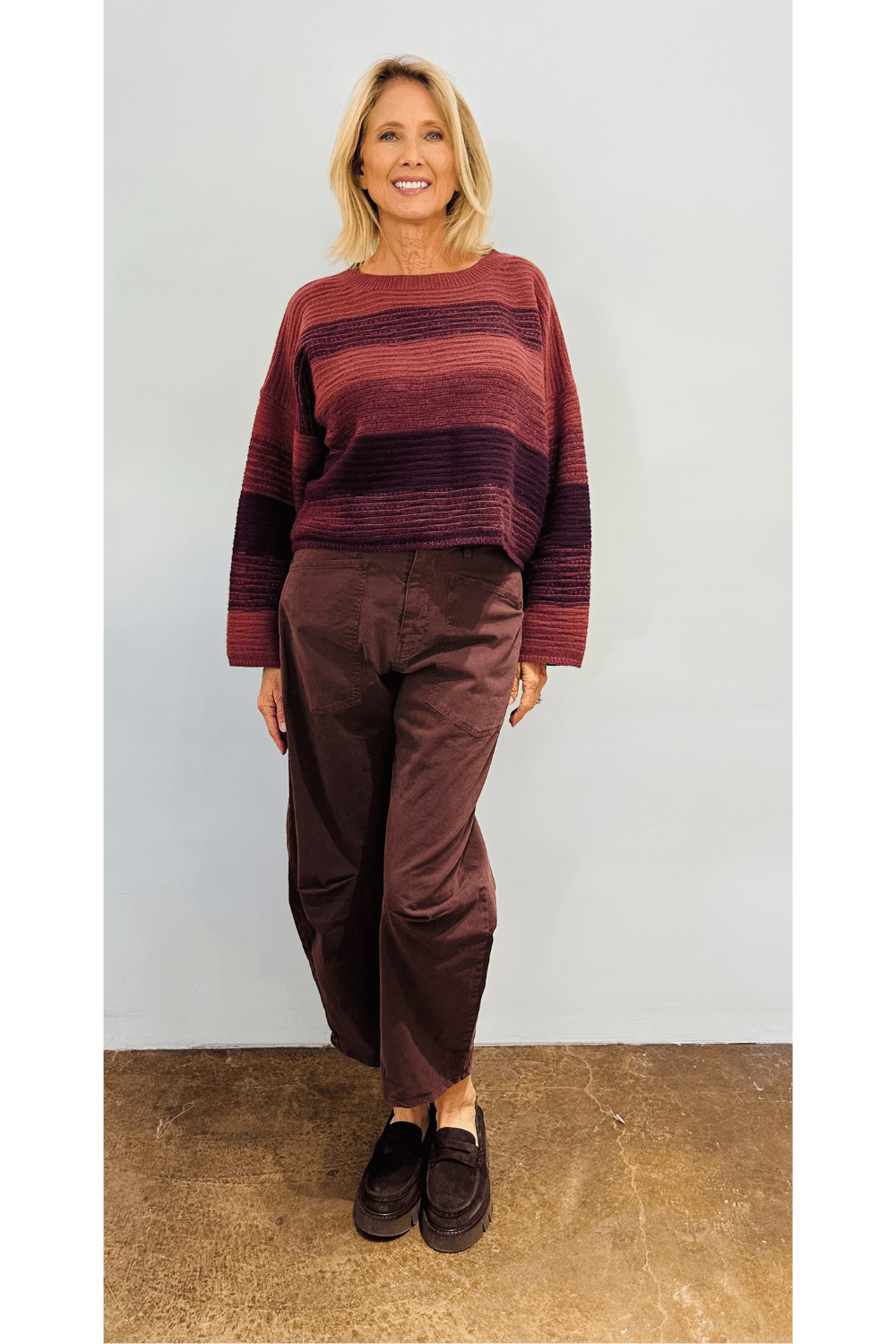 Cisco Dolman Crewneck Sweater - The Posh Peacock