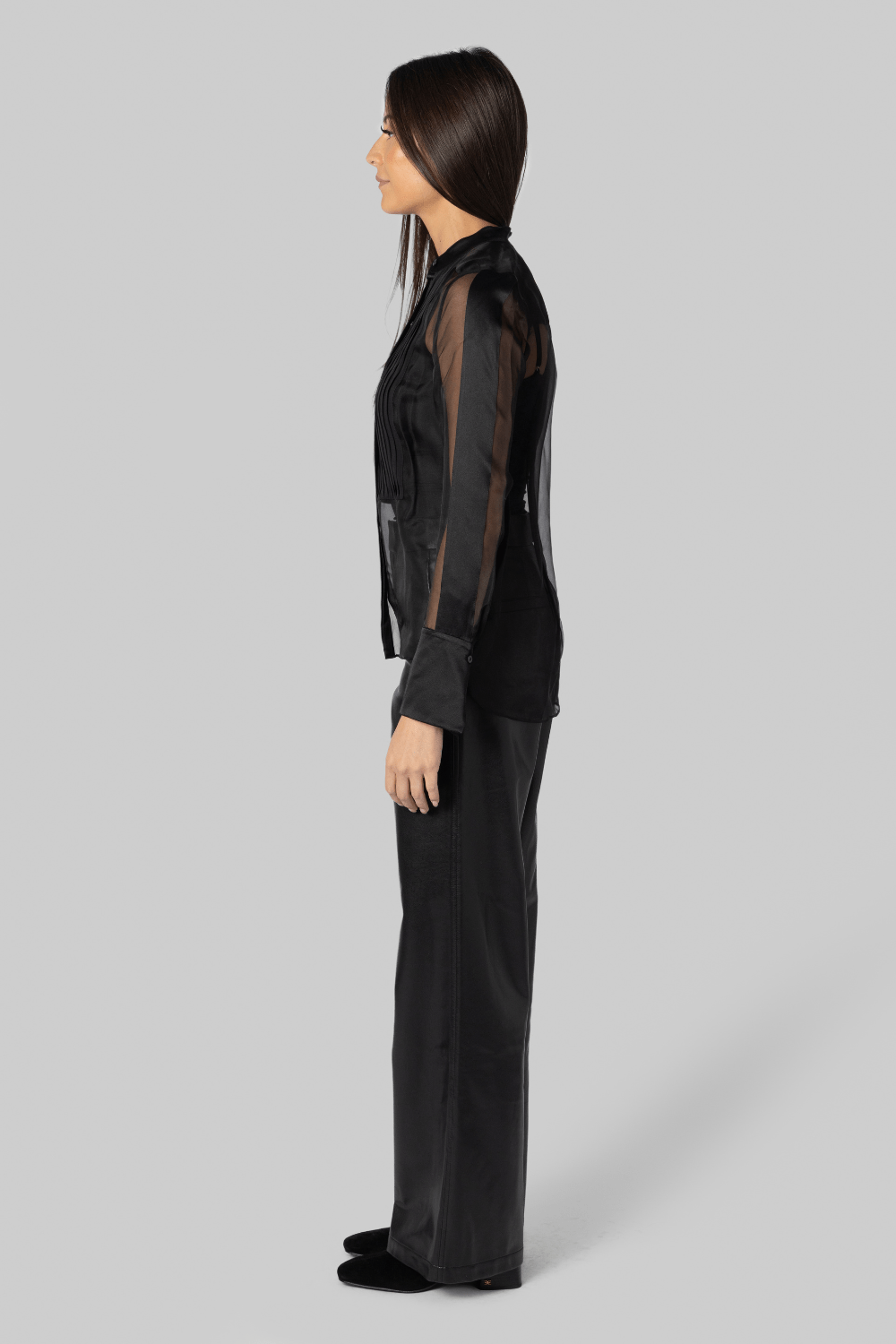 Classic Faux Leather Pants - Gauchere