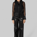 Classic Faux Leather Pants - Gauchere