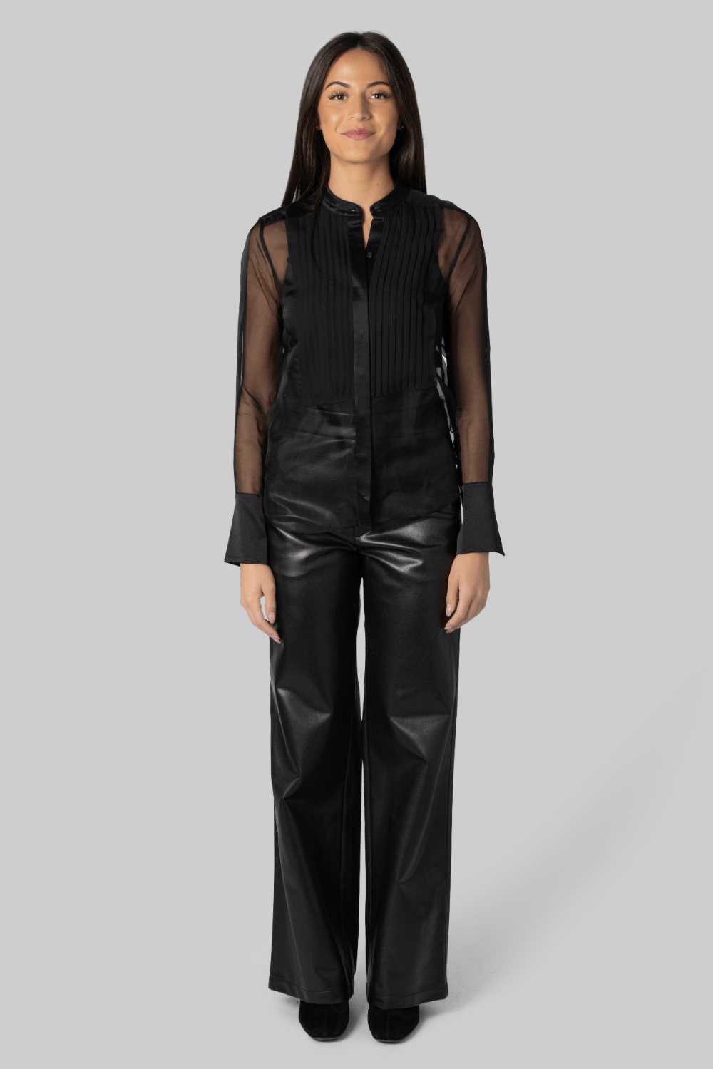 Classic Faux Leather Pants - Gauchere