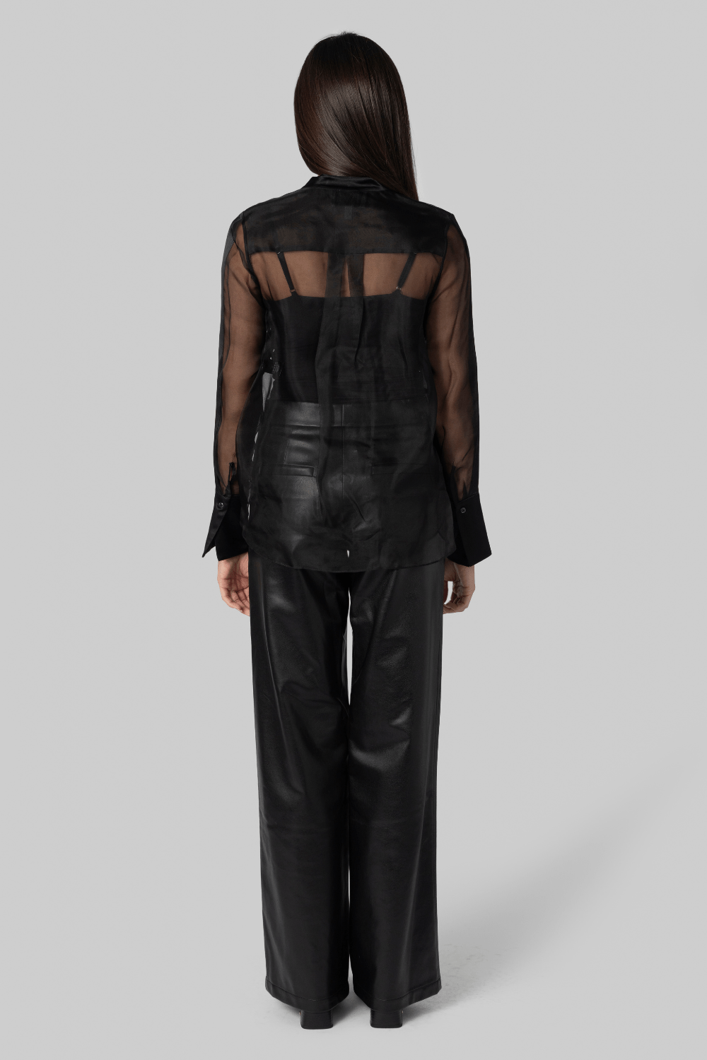 Classic Faux Leather Pants - Gauchere