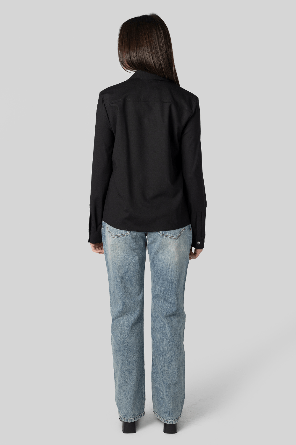 Collared Shirt w/Zipper - Gauchere