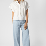 Cotton Denim Calvary 5 Pockets Pant - Forte Forte