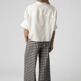 Cotton Gingham Pant - Forte Forte
