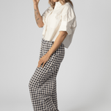 Cotton Gingham Pant - Forte Forte