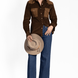 Cowboy Take Me Away Blouse - TWP