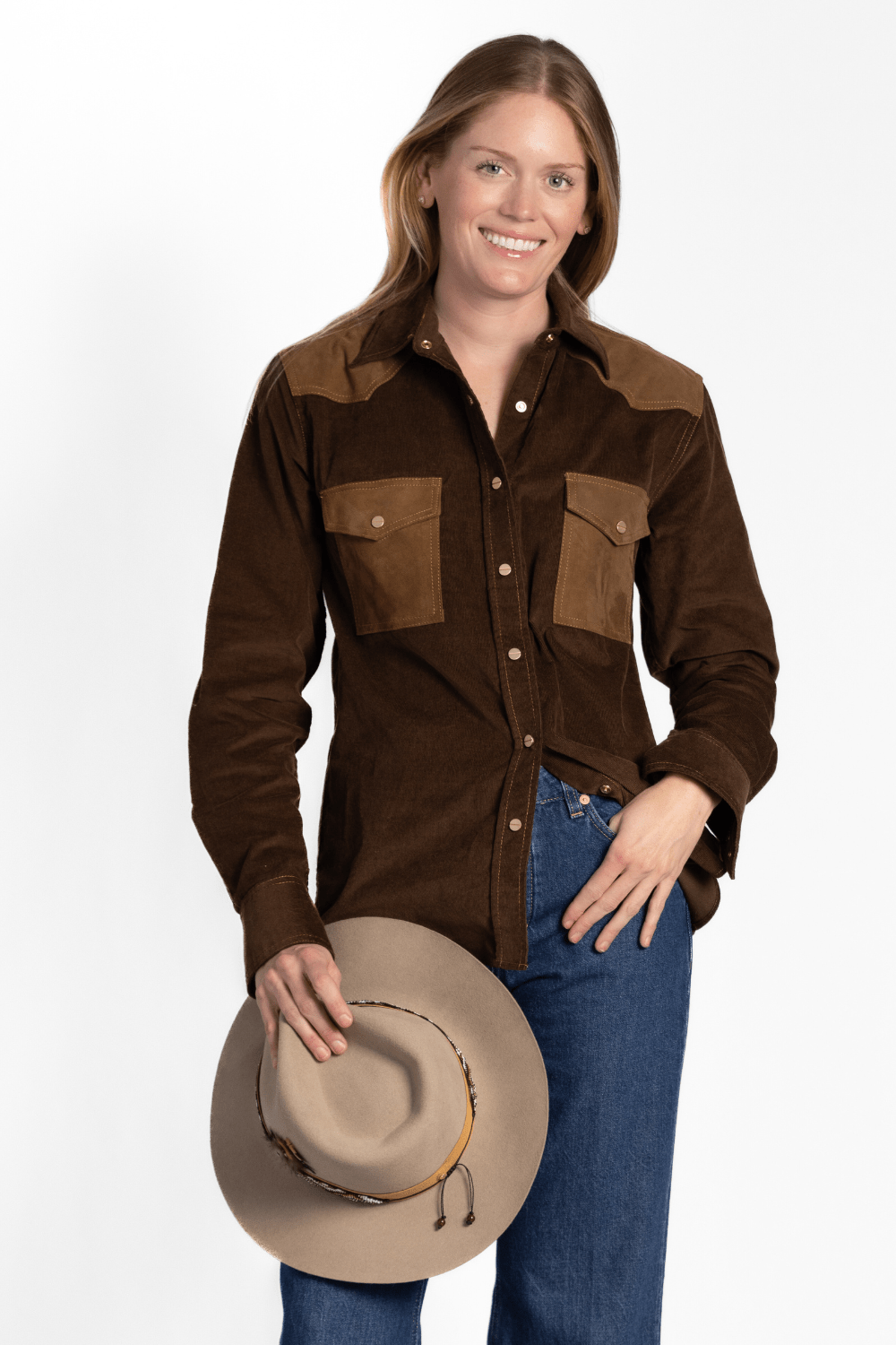 Cowboy Take Me Away Blouse - TWP
