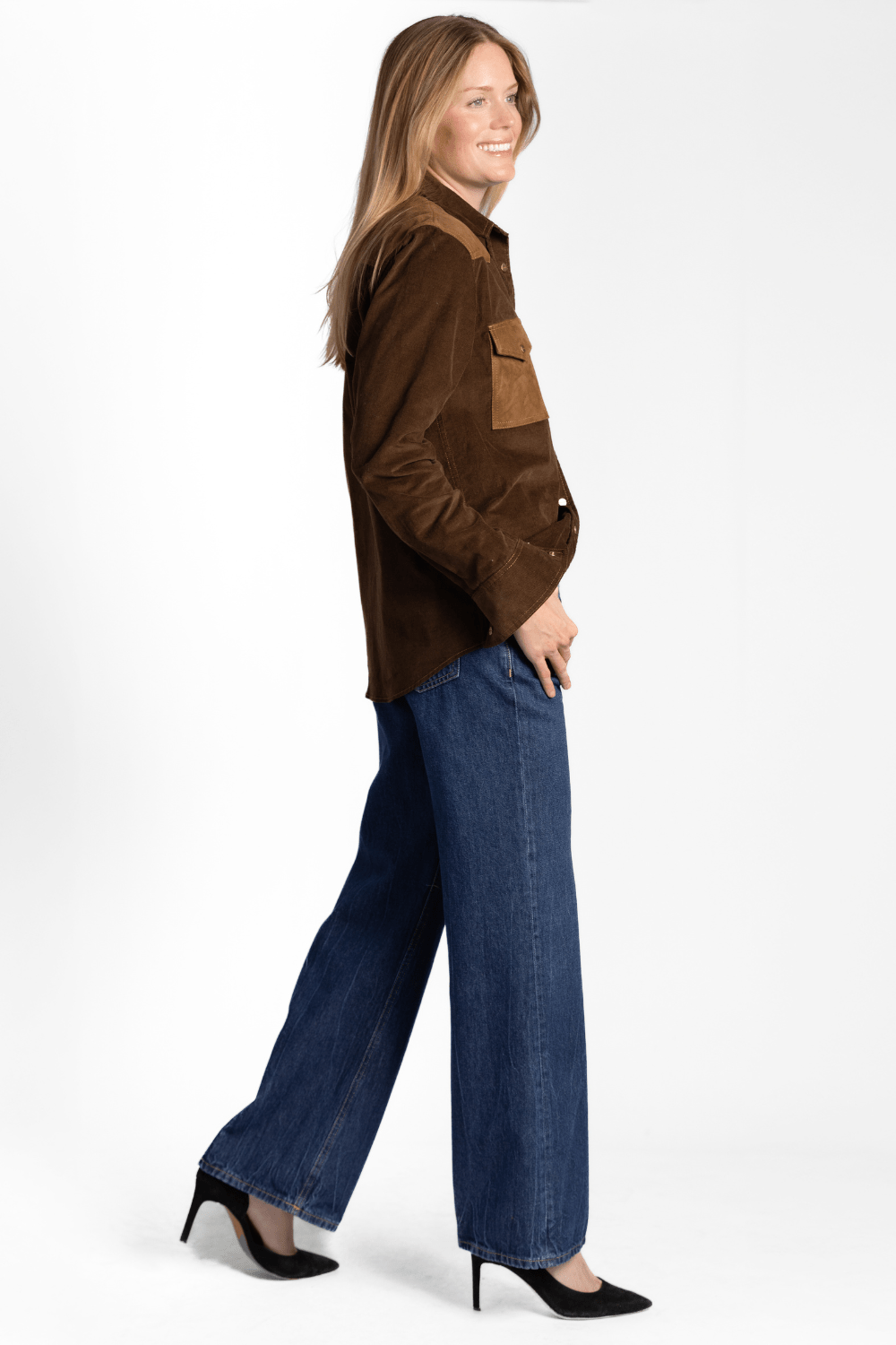 Cowboy Take Me Away Blouse - TWP