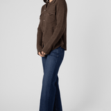 Cowgirl Cashmere Button Up Shirt - Brazeau Tricot