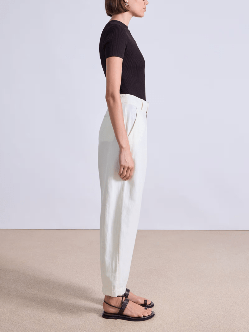 Cropped Cybil Trouser - Apiece Apart