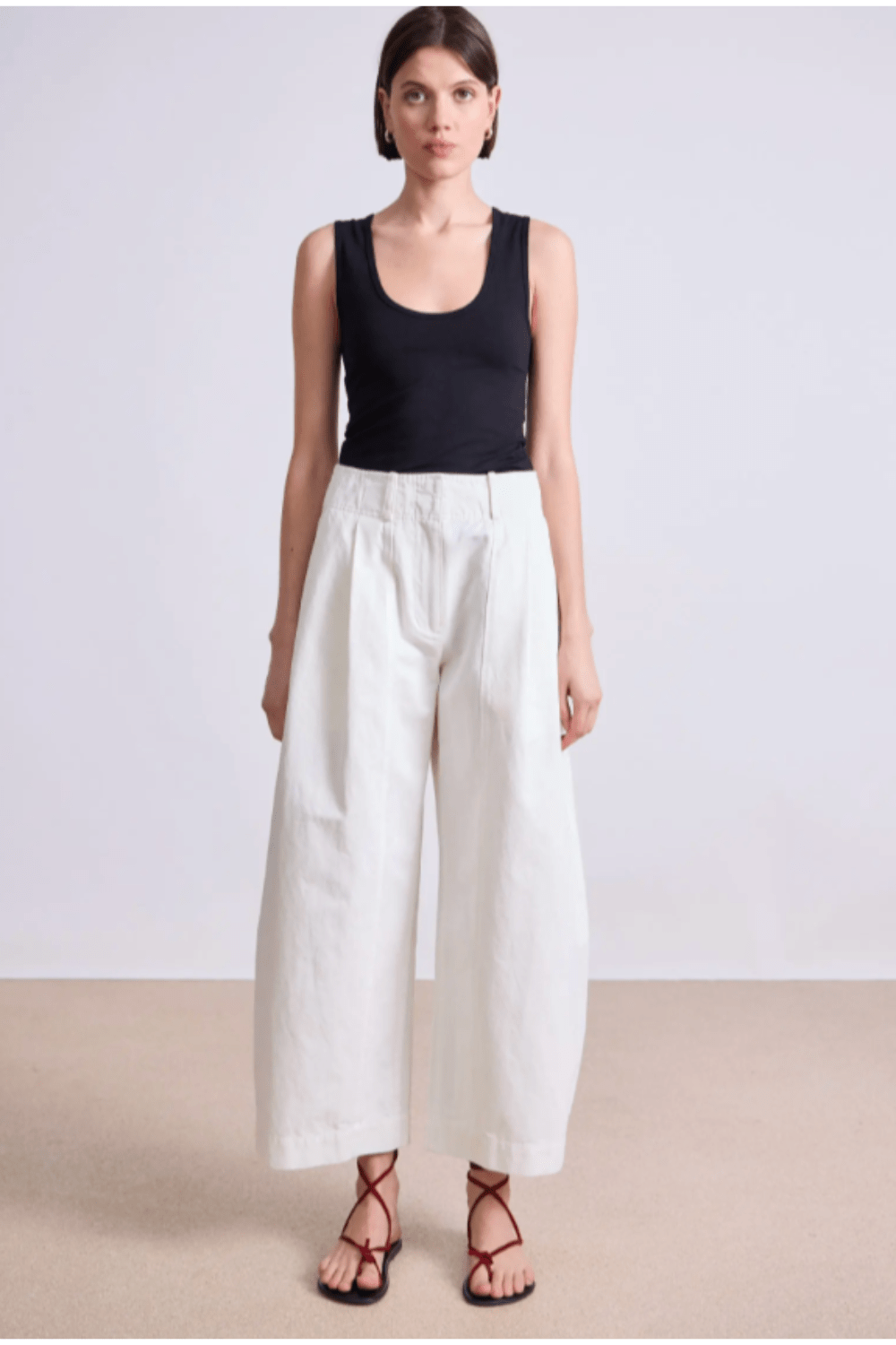 Cropped Cybil Trouser - Apiece Apart