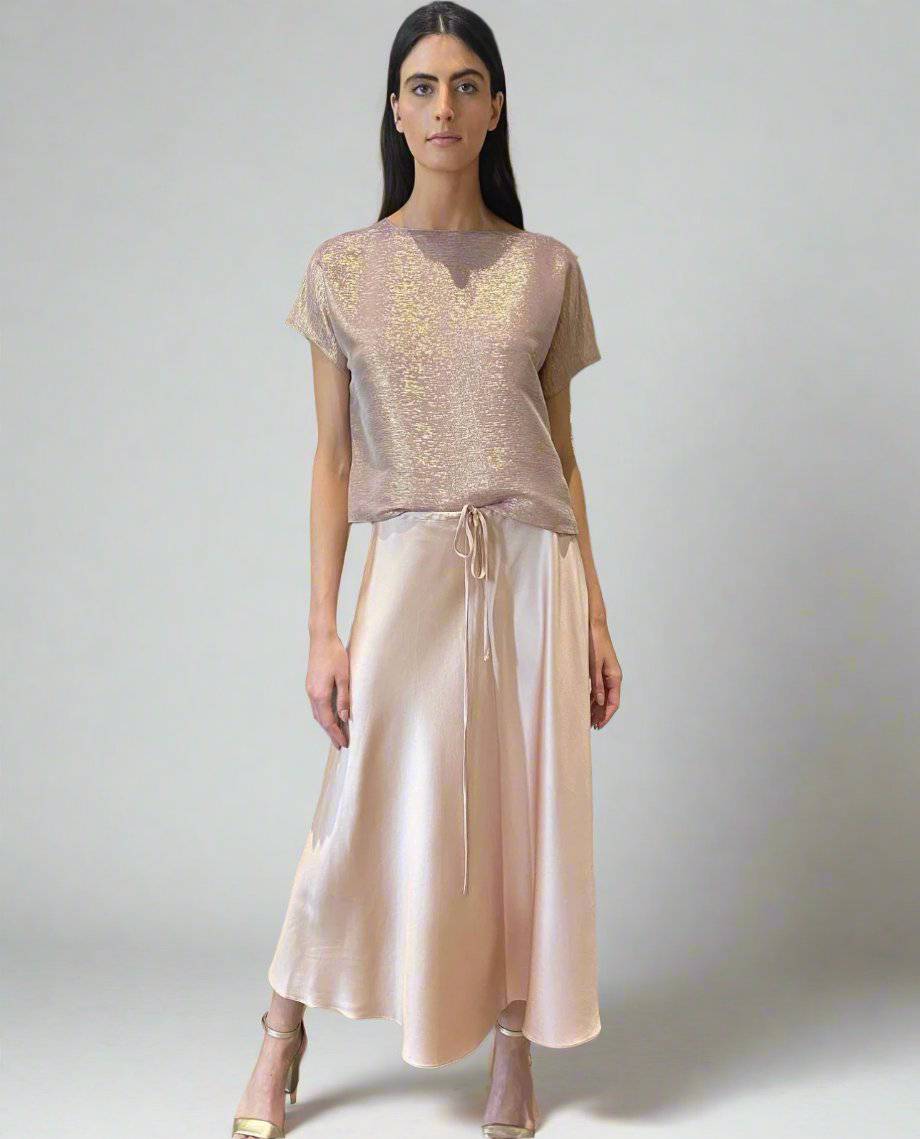 Cue T Metallic Blouse - Peter Cohen