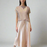 Cue T Metallic Blouse - Peter Cohen